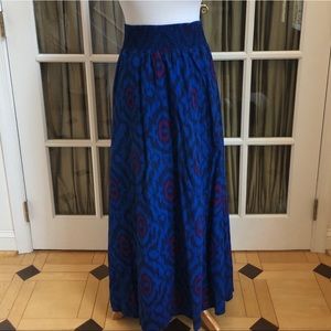 Old Navy 100% Cotton Maxi Skirt w/ Elastic Waist